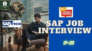 SAP JOB INTERVIEW - SAP FICO CONSULTANT