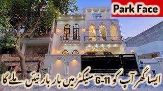 5 Marla Park Face House for sale in G-11 Islamabad || Spanish design