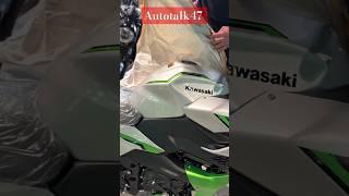 Kawasaki heavy bike brand new #helmet #automobile #heavybike #car #edit #usa #kawasaki #dubai