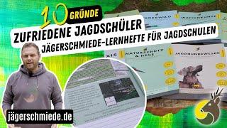 Jägerschmiede-Lernhefte für Ihre Jagdschule:  10 Gründe die dafürsprechen!