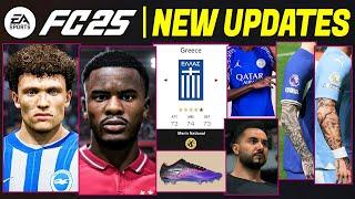 EA FC 25 NEWS | NEW CONFIRMED Updates, Real Faces, Licenses & Career Mode Additions 