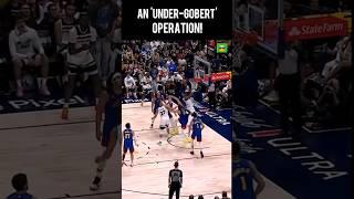 Rudy Gobert 'HID' Anthony Edwards 3 times so Ant can get through the Nuggets  @SCREENS #reaction