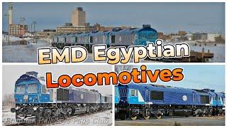 EMD Locomotives in Egyptian National Railways