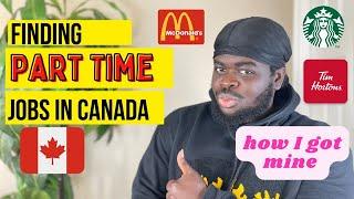 How to find part time jobs in canada for international students || How much can you earn?