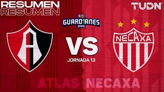 Resumen y goles | Atlas vs Necaxa | Guard1anes 2020 Liga MX - J13 | TUDN