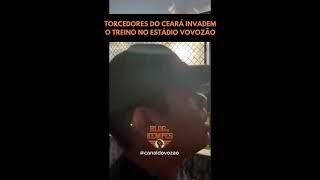 TORCEDORES DO CEARÁ INVADEM O TREINO NO ESTÁDIO CARLOS DE ALENCAR PINTO NESTA SEXTA-FEIRA DIA 28/06
