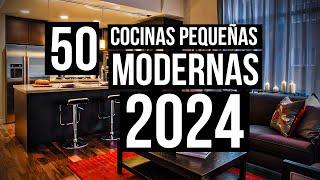 50 COCINAS MODERNAS PEQUEÑAS 2024 | TENDENCIAS en DECORACIÓN, DISEÑOS, MUEBLES DE COCINAS y COLORES