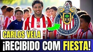 ¡BOMBAZO! VELA ATERRIZA en GUADALAJARA para FIRMA HISTÓRICA | ultimas noticias del chivas hoy