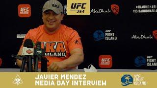 JAVIER MENDEZ UFC 254 INTERVIEW