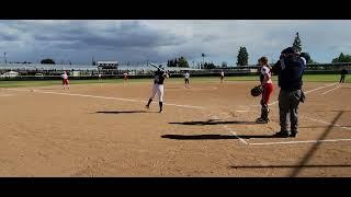 Kels Acosta Pitching Senior year 2022