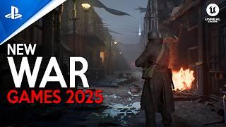 TOP 20 MOST BRUTAL War Games with EPIC OPEN WORLD BATTLES coming in 2025