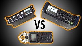 Preamp Shootout - Sound Devices MixPre VS Zoom F/H VS Rode VS Roland