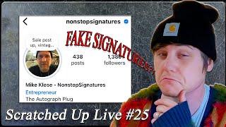 Snoop Dogg & More Allegedly Sell Fake Signatures to Boost Album Sales | Scratched up Live #25