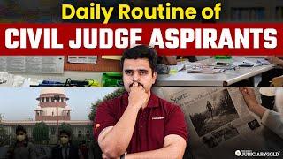 What is the Daily Routine of a Judiciary Aspirant? | Civil Judge Preparation