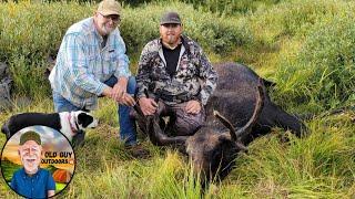 MOOSE SHOT BY SON-IN-LAW ON HIS FIRST DAY OUT ON LIFETIME MOOSE HUNT IN IDAHO. #shorts