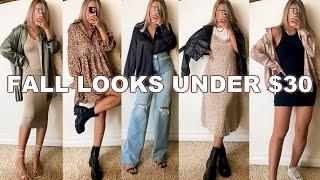 FALL LOOKS UNDER $30 FROM BOOHOO | TRY-ON HAUL