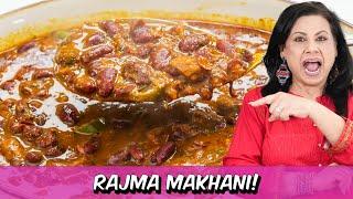 Kidney Beans Curry! Rajma Makhani ya Butter Lobia Recipe in Urdu Hindi - RKK