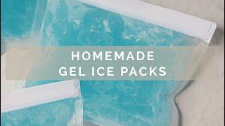 How to Make Gel Ice Packs