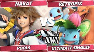 Double Down 2022 - NAKAT (Sora) Vs. RetroPix (Pokemon Trainer) SSBU Smash Ultimate Tournament