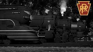 Pennsylvania Railroad Steam Engines in Trainz