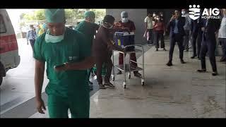 Transporting a Live "Heart" from Secunderabad to AIG Hospitals, Gachibowli