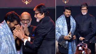 Mega Star Chiranjeevi Received ANR National Award 2024 By Amitabh Bachchan | Manastars