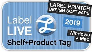 How To Create A Shelf Tag Using Label LIVE Thermal Printer Software