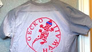 Gecko Hawaii HYPERflash COLOR-Changing Tees!