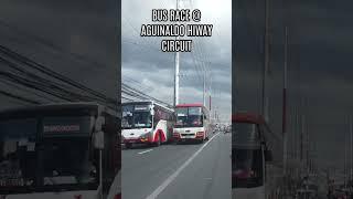 KARERA NG BUS SA AGUINALDO HIWAY.SINO KAYA ANG NANALO?