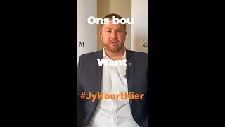 #OnsBou want #JyHoortHier