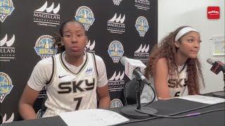 Chicago Sky postgame interviews: Ariel Atkins, Angel Reese and Tyler Marsh
