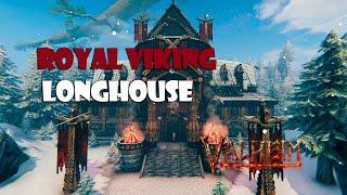 The Royal Viking Longhouse - Valheim building