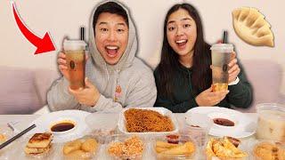 Our First Time Trying Dim Sum In Dallas Texas | Zach & Tee