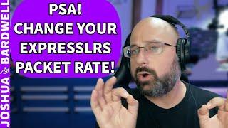 PSA! Radiomaster Ships ExpressLRS at 1000hz Packet Rate! Make It Lower For More Range! - FPV Q&A