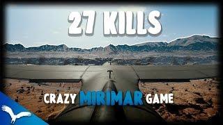 Miramar is the BEST for Solo V SQUAD (27 KILLS)! Kaymind PUBG Highlight