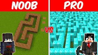 TANKDEMIC vs CLYDE : GIANT MAZE BUILD CHALLENGE | Minecraft! (Tagalog)