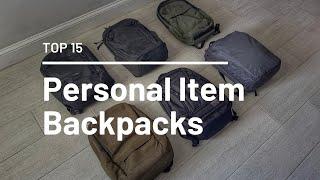 15 Best Personal Item Backpacks for Tech and Everyday Carry (2025) - Budget Airline Friendly!