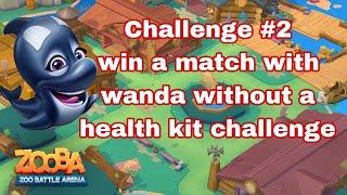 Zooba's challenging Video | No Health Kit Challenge With Wanda in Zooba