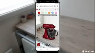 KitchenAid Stand Mixer in Emersya's Interactive AR