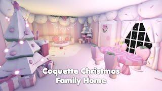 Coquette Christmas *Family Home* in Adopt me! 