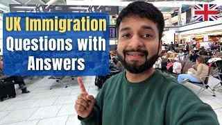 UK Immigration Interview at Airport  Prepare These Answers  Avoid Deportation! 