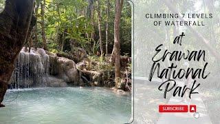 BEAUTIFUL WATERFALL TREK IN THAILAND | TRAVEL VLOG // 