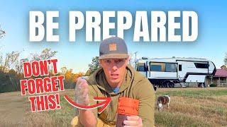 Our FULL RV Travel Day Checklist (RV Living for Beginners)