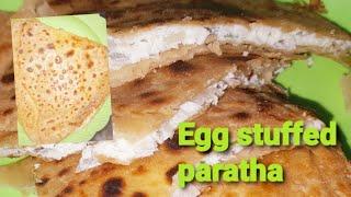 Egg stuffed paratha| stuffed chapati #24|Food passion