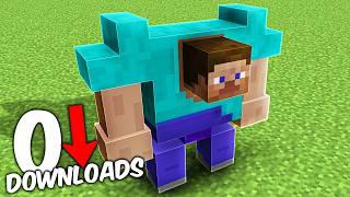 ICH TESTE fragwürdige MINECRAFT MODS MIT 0 DOWNLOADS