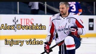 Ovechkin sustains apparent left leg injury in Capitals win | Alex Ovechkin injury video