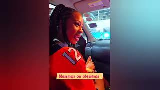 DEMWA FACEBOOK FIRST RIDE EXPERIENCE IN HER NEW CAR WITH DIANA BAHATI@DEMWAFACEBOOK@Diana_Marua