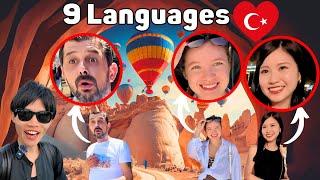 Japanese Guy SHOCKS Turks & Tourists with Languages in Cappadocia! 