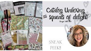 ARE YOU READY?  Holiday Goodness with the Stampin Up Catalog Unboxing!