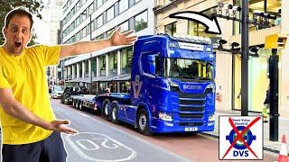 SCANIA V8 INTO THE CENTRE OF LONDON | *NO PERMIT* | #truckertim